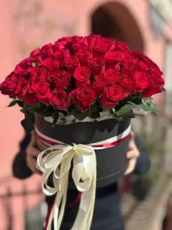 Цветы в коробке 18