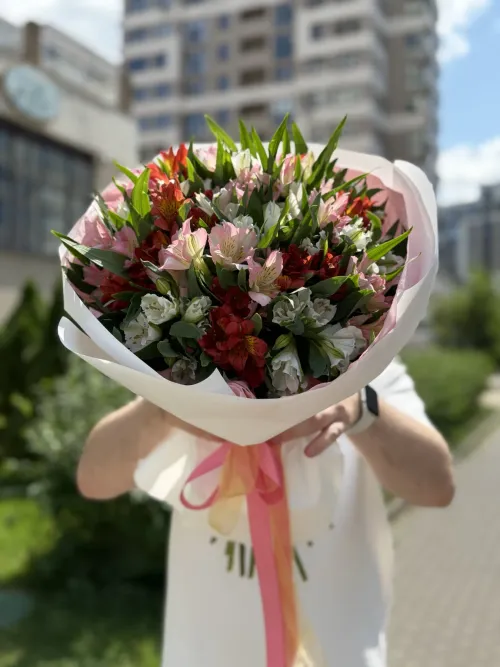 25 шт.  Альстромерия микс
